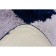 Bathroom mat "Ornella", 55 x 55 cm, blue color