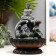 The desktop fountain from the network, the backlight "Gray Buddha on the Wave" 34x23x23 cm