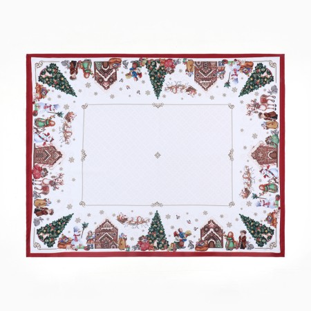The tablecloth of the "joyful moments" 145x215 +/- 3 cm, 100% p/e-1