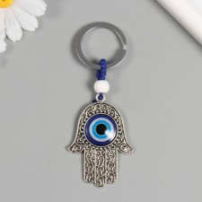 Keychain from the evil eye metal 