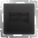 Double eternet RJ-45 WL08-RJ45+RJ45, black color
