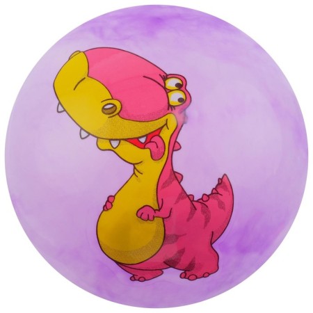 Children's ball "dinosaurics", d = 25 cm, 60 g, color mix-9