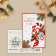 Postal card "Sweet New Year", caramel cane 10 x 15 cm, New Year