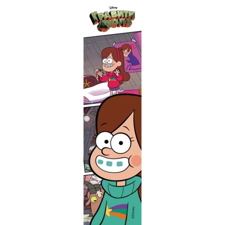 Gravity Falls. Bookmark with an elastic band (office 2)