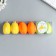Decor Easter suspension "Egg with a pile" set 6 pcs multi -colored 4x4x6 cm