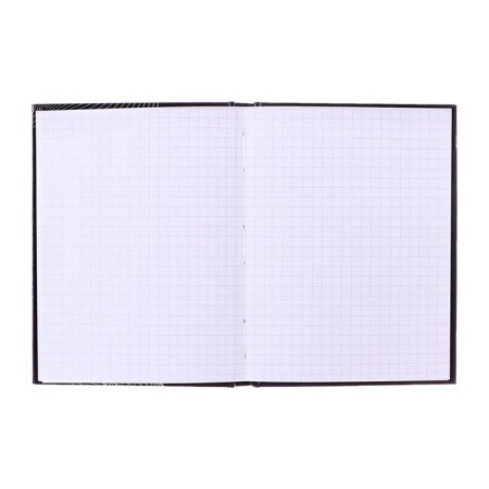 Notepad A6, 40 sheets in the Smile cage, hard cover, glossy lamination, offset block-3