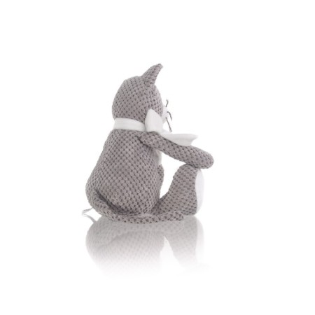 Soft toy Gulliver cat "Murzik" with a bow, 35 cm-4