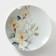 Porcelain plate "White Rosehip", D = 24 cm