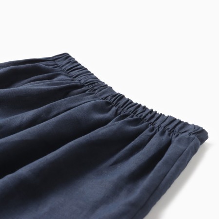 Women's pants minku: minku: safari blue color, size 48-4