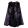 Carnival cloak, atlas, colored web, length 85 cm