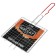 Ground Grill Universal Maclay, 21x21 cm, chrome steel, for barbecue