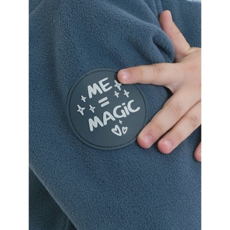 Jacket for girls, height 104 cm, dark gray color-2