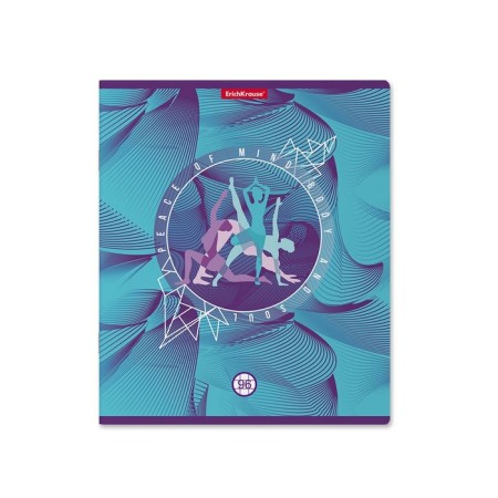 Notebook 96 LK ERICHKRAUSE Meditation, matte lamination, mix-5