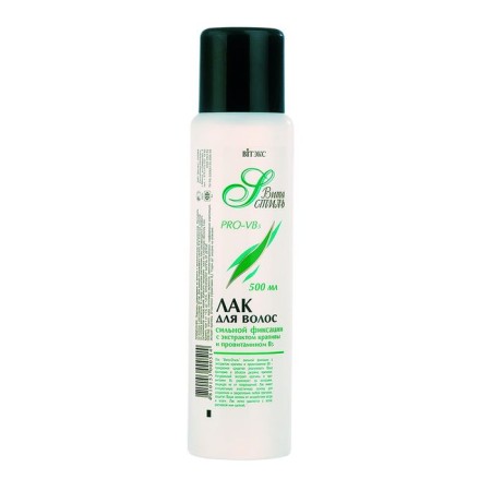 Hair varnish with nettles extract, spare block without a spray, 500 ml
