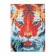 Diamond mosaic with full filling on the canvas "Tiger", 15 x 21 cm