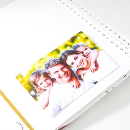 Photo album magnetic 20 sheets "Smiles. Save a smile" 29x24x2 cm-3