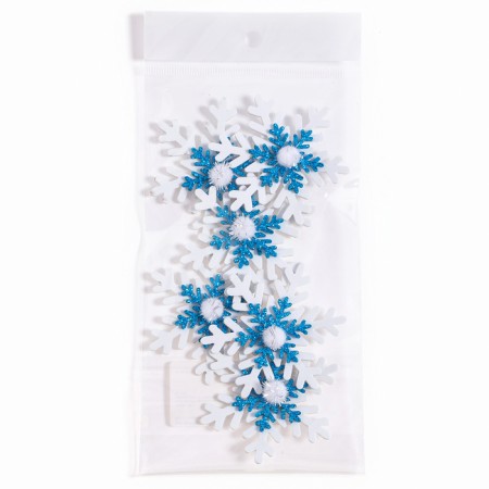 Decor "Snowflakes", set of 6 pcs.-4