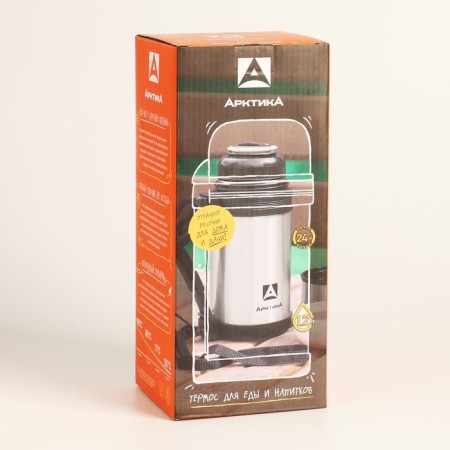 Thermos universal "Arctic", 201, 1.2 l, retains heat 24 hours, 26.5 x 7 cm-5