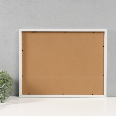 MDF photo frame in 12 photos 10x10 cm "Slides" white 40x51x2 cm-2