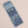 Manicure set, 12 items, in case, blue color
