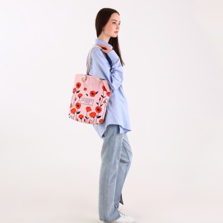 Women's beach bag "Summer Time", 35x40 cm-13