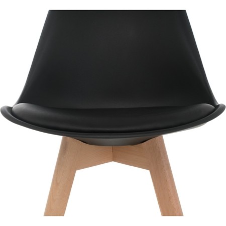 Plastic stool Bonuss array/plastic/coconut, natural/black 49x57x82 cm-5