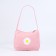 Youth bag with a zipper, pink color