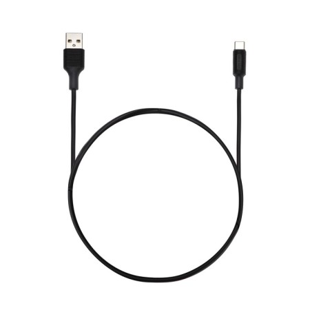 Cable Borofone Bx1, Type -C - USB, 3 A, 1 m, PVC braid, black-3