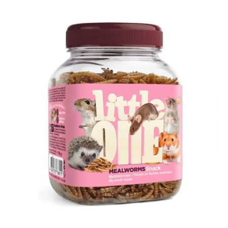 Little One "flour worm" for omnivorous rodents, 70 g