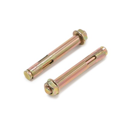 Tundra anchor bolt, with a nut, galvanized, 10x80 mm, 100 pcs