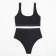 Separate Minaku women's swimsuit with a top color black, size 46
