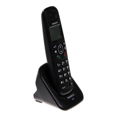 Radio Telphone Dect Maxvi GA-01, Caller ID, Intercom, Speakerophone, AOO, Conference-Black, Black-3