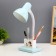 Juni table lamp E27 40W Blue 14x14x40.5 cm Risalux