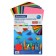 Two -way paper A3, 20 sheets, 10 colors, tinted, 297 x 420 mm