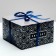 Capcake box, confectionery packaging, 4 cells, Present, 16 x 16 x 10 cm