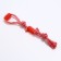 Cable toy with chewing elements "Toothpick", 45 cm, mix of flowers