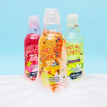 Shower gel "juicy pear+wild lime", 245 ml