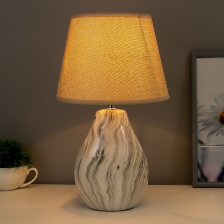 Table lamp 32154/1 E14 40W Beige 22x22x38 cm Risalux-1