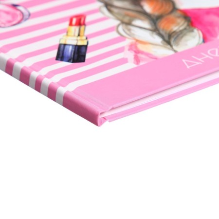 Universal diary for grades 1-11, "girl", solid cover 7BC, glossy lamination, 40 sheets-3