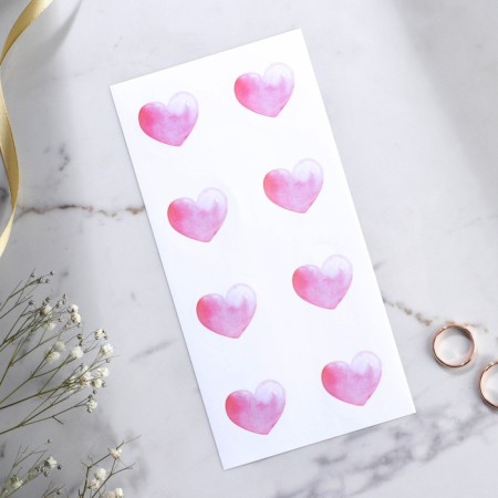 A wedding invitation in the craft envelope "Pink"-6