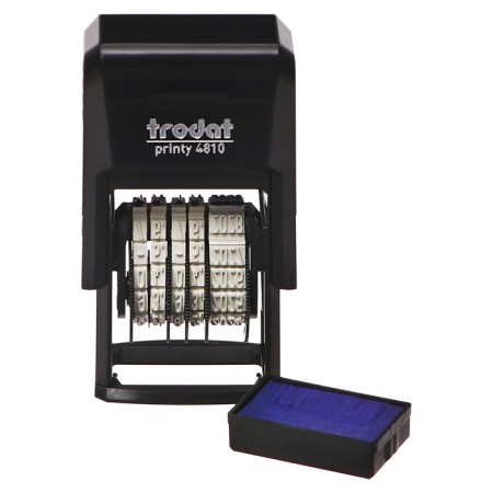 Automatic Trodat Printy 4810 Date, Date numbers, font height 3.8 mm, Black case-3