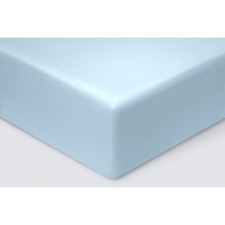 Ecoteus elastic band “Monopsece”, satin, size 160x200x23 cm, blue color