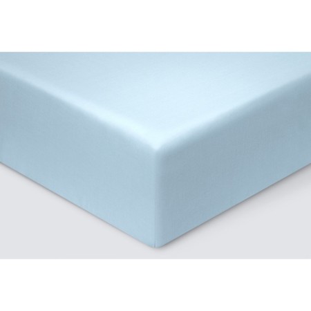 Ecoteus elastic band “Monopsece”, satin, size 160x200x23 cm, blue color