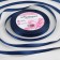 Satin tape, 6 mm × 23 ± 1 m, color sapphire №13