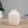 VAZ Coramics Table "Marso" Barrel, D-6CM, 18x11 cm, white