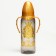 Gold Baby feeding bottle, classic throat, with handles, 250 ml., 0 months, gold collection
