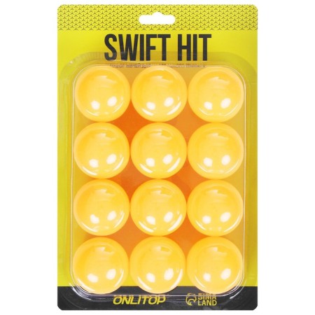 Table tennis ball, set of 12 pcs., PP, Orange color-2