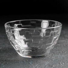 Glass Labyrinth salad bowl, 250 ml, d = 11 cm