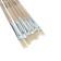 A set of brushes, bristles, flat, 6 pieces: No. 1, 2, 3, 4, 5, 6, with wooden handles, on a blister