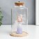 Souvenir Polystone Light "Girl in a hood with a flower and a pen" 10x10x17.5 cm